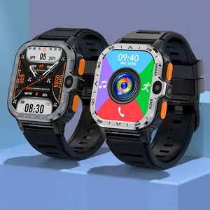 4G जीपीएस ट्रैकर अनुकूलन सबसे अच्छा बेच स्मार्ट घड़ी 49mm 2.0 इंच स्क्रीन जीपीएस और कम्पास के साथ लोगो बॉक्स smartwatch श्रृंखला
