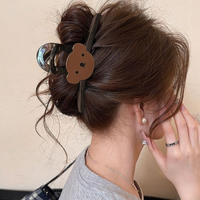 Barrettes coréennes pour maintenir les cheveux, au design élégant et sophistiqué. Clips de grande taille.