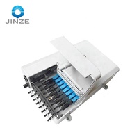 Boîtier de distribution de fibre optique FTTH 8 cœurs, boîte terminale de fibre optique 8 ports