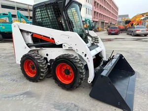 Chargeuse sur pneus d'occasion S300 S70 S450 S550 S160 S185 3 tonnes, mini-chargeuse-pelleteuse sur roues, à vendre à Shanghai - Product Image 4