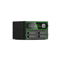 Station d'alimentation portable, batterie externe 6000mAh, batterie Li-polymère, charge rapide 36W, design ultra fin, ignifuge, station cellulaire