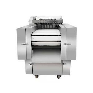 Máquina Cortadora de Carne Automática de Acero Inoxidable Premium, Máquina Cortadora de Carne Congelada en Cubos, Rebanadora Automática de Carne - Product Image 4