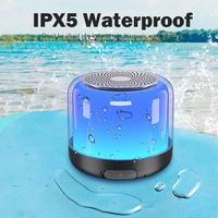 Vente Directe Usine Haut-Parleur Bluetooth RGB Portable Extérieur Bocinas Mini Enceinte Sans Fil Étanche avec Lumière LED