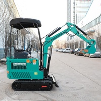 Pelle à saisir haute efficacité pelle pelleteuse sur chenilles pelle compacte mini
