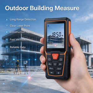 Medidor de Distancia Láser Digital Portátil de Alta Precisión para Medición en Construcción - Product Image 4