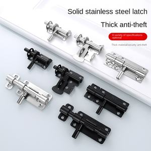 होहे 304 स्टेनलेस स्टील बाएं हाथ से चोरी विरोधी फर्नीचर बोल्ट पंच-मुक्त पैडलॉकच लकड़ी - Product Image 1