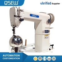 QS-810-JJF Machine à Coudre pour Perruques Mono-Aiguille Lit de Bras Gros Crochet Point Noué