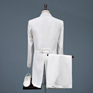 Ropa Formal para Hombre, Traje <span class=keywords><strong>de</strong></span> Esmoquin para Espectáculos <span class=keywords><strong>de</strong></span> Magia, <span class=keywords><strong>Cantantes</strong></span> <span class=keywords><strong>de</strong></span> Ópera, Trajes <span class=keywords><strong>de</strong></span> <span class=keywords><strong>Jazz</strong></span> y Competiciones <span class=keywords><strong>de</strong></span> Baile, Poliéster 100% - Product Image 3