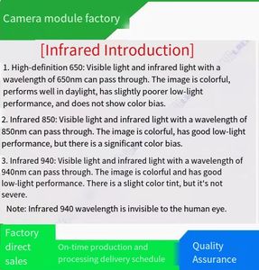 ナイトビジョン赤外線940nm ESP32 K210 STM32マイクロコントローラー2メガピクセルOV2640カメラ - Product Image 5