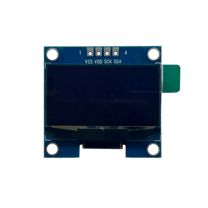 0.96 นิ้วโมดูลจอแสดงผล OLED SSD1306 ไดร์เวอร์ 128x64 I2C IIC อินเทอร์เฟซ 4 พินสีขาวสีฟ้าสีเหลืองและสีฟ้าหน้าจอ PMOLED - Product Image 2