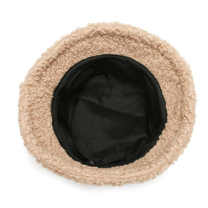 <span class=keywords><strong>Cappello</strong></span> a secchiello caldo in pelliccia di agnello caldo da <span class=keywords><strong>donna</strong></span> in Denim ricamato 3D <span class=keywords><strong>cappello</strong></span> da pesca in velluto orsacchiotto da pesca con stile all'aperto per le donne - Product Image 5