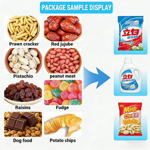 Machine de remplissage automatique de sacs en plastique pour <span class=keywords><strong>lessive</strong></span>, machine d'emballage multifonctionnelle pour jus, boissons, shampooing - Product Image 6