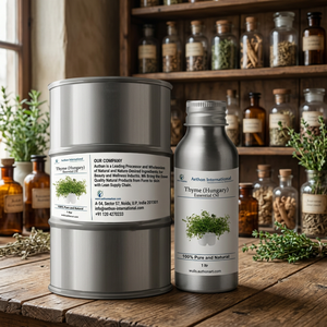 Huile essentielle de thym d'Hongrie Aethon International 100% pure naturelle distillée à la vapeur biologique certifiée GMP ISO - Product Image 6