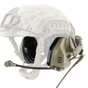TS TAC-SKY TSRAC <strong>Tactical</strong> ARC Rail Attached Communication Headset Noise Reduction for Fast <strong>Helmet</strong> <strong>Tactical</strong> Headset - Product Image 1