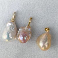 Bijoux de perles d'eau douce baroques naturelles personnalisées Perles colorées blanches et roses en vrac