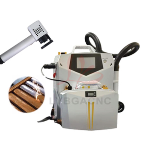 Machine de nettoyage au laser pulsé, type sac à dos, nettoyeur de rouille au laser, application de soudage, tête de soudage, alimentateur de fil - Product Image 2