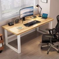 Escritorio de Computadora Modular Moderno de Madera, Ecológico y Duradero, Personalizado para Oficina, Hogar y Escuela