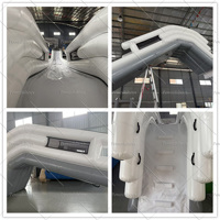 Toboggan flottant gonflable pour super yacht, usage domestique et résidentiel, matériau PVC, fêtes privées, location