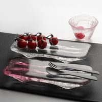 Assiette à Sushi Glacière de Style Japonais pour Sashimi, avec Saucière à Wasabi en Verre – Fabrication Chinoise