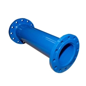 Tuyau en fonte ductile chinoise à double bride avec surface lisse, bride à joint plat, moulé, 12 mm PN16 pour systèmes d'alimentation en eau et <span class=keywords><strong>de</strong></span> drainage - Product Image 4