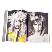 Magazines, brochures et catalogues imprimés en offset couleur CMJN de haute qualité, reliure parfaite, estampage à chaud, papier d'art/photo