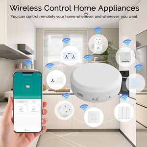 Tuya Wireless Multi-Mode Gateway ZigBee 3,0 + WiFi + <span class=keywords><strong>Bluetooth</strong></span> Gateway Hub Interruptores de control remoto Smart Home Automation - Product Image 5