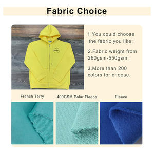 เสื้อมีฮู้ดมีซิปสำหรับผู้ชายปกผ้ายืดหยุ่นหยุ่นหยุ่นหยุ่นหยุ่นหยุ่นสูงผ้าคอตตอน100% สำหรับฤดูหนาว - Product Image 3