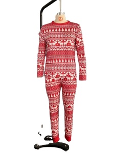 Nuova tendenza Set <span class=keywords><strong>di</strong></span> abbigliamento da donna mamma papà bambina ragazzo nuovo anno madre figlia famiglia abbinata pigiami natalizi - Product Image 4