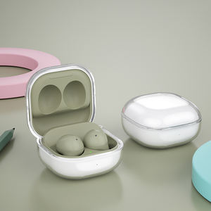 Funda protectora suave de TPU para Samsung <span class=keywords><strong>Galaxy</strong></span> <span class=keywords><strong>Buds</strong></span> <span class=keywords><strong>2</strong></span>, funda para Samsung <span class=keywords><strong>Buds</strong></span> <span class=keywords><strong>Pro</strong></span> Live con gancho - Product Image 3