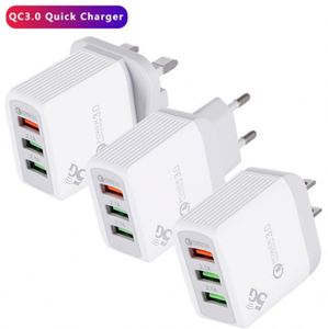3 X Usb Chargers 18w Chargers for Universal Convenient Travel Charger Suitable for Charging Various Mobile Phones - Product Image 1
