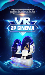 Chaise de réalité virtuelle 9D cinéma VR Double Egg intérieur métal maison centre commercial aéroport jardin public Playhouse Trampoline Park - Product Image 6