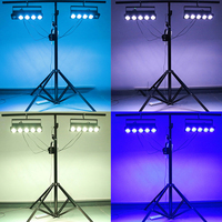 Projecteur LED matriciel 5 yeux 5x30W RGB DMX Beam Wash Strobe Blinder pour scène, bar, discothèque et éclairage d'ambiance