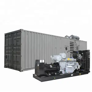 Generator listrik kedap suara Diesel, Set Generator listrik tiga fase, daya siaga 2000 kVA Prime, 1800 kVA