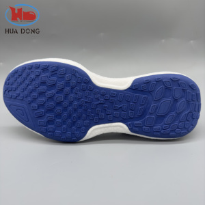 Entresuela de palomitas de maíz real transpirable, suela de <span class=keywords><strong>goma</strong></span> y <span class=keywords><strong>zapatillas</strong></span> de TPU pegadas, suelas de zapatos informales - Product Image 1