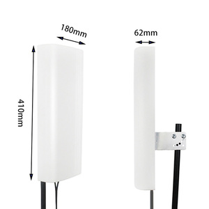 Antena de Panel 4G LTE MIMO de Alta Ganancia 12DBI Vertical RHCP, Amplificador de Señal Móvil <span class=keywords><strong>e</strong></span> <span class=keywords><strong>Internet</strong></span> 4G, Modelo FS-O6, Cables de 15m/20m - Product Image 5
