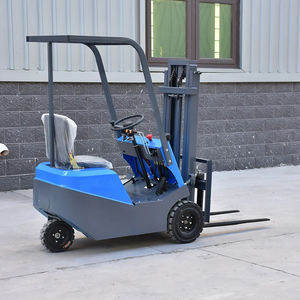 Carretilla elevadora compacta Precio barato Pasillo estrecho 1ton Carretilla elevadora de pasillo estrecho 3 ruedas Mini carretilla elevadora eléctrica de tamaño pequeño - Product Image 2