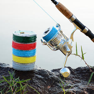 Línea de pesca de <span class=keywords><strong>fluorocarbono</strong></span>, multifilamento, trenza más suave, <span class=keywords><strong>hilo</strong></span> flotante de 4 hebras, aparejos de pesca - Product Image 6