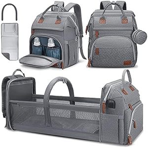 Muestra Gratuita 2025, Mochila de Viaje Multifuncional de Neopreno Impermeable, Mochila Maternal, Bolsas de Pañales, Bolsa de Pañales para Bebé - Product Image 1