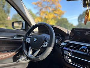 Volante de fibra de carbono negro para <span class=keywords><strong>Bmw</strong></span> - Product Image 2