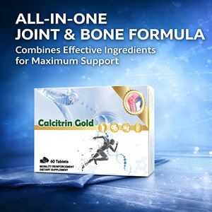 Kalsitrin Gold 60 Tablet Hareket Kabiliyetini Güçlendirici Kemik ve Eklem Desteği Kalsiyum Magnezyum Takviyesi ile - Product Image 3