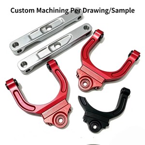 Precision Prototyping Parts Custom Aluminum Modified Car Suspension <b>Control</b> Arms CNC Machining Service - Product Image 1