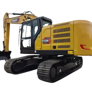 Equipo usado Excavadora sobre orugas Sany SY235H Modelo 2018 Motor de 13 toneladas Motor Excelente rendimiento Núcleo de operación estable simple - Product Image 1