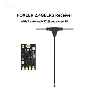 Foxeer 2.4G <span class=keywords><strong>Transmitter</strong></span> <span class=keywords><strong>Receiver</strong></span> <span class=keywords><strong>Kit</strong></span> cho FPV traverser t ăng-ten bay không người lái 0.77G khoảng cách 5V LnA phụ kiện tương thích RC - Product Image 2