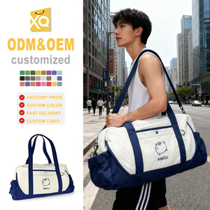 Borse da Shopping Unisex Personalizzabili con Logo, in Poliestere Traspirante con Cerniera, Borse Sportive da Palestra e da Viaggio - Product Image 1