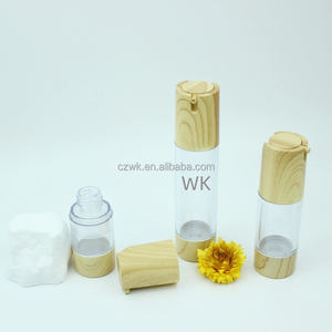 Botella de Loción Acrílica con Bomba de Cepillo Bloqueadora de Luz Cosmética para Sérum para el Cuidado de la Piel, Cilindro Galvanizado en Oro - Product Image 6