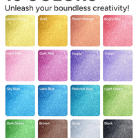 Stylos marqueurs scintillants métalliques en acrylique, 24 couleurs, pour adultes, bricolage, artisanat, dessin, fournitures de scrapbooking