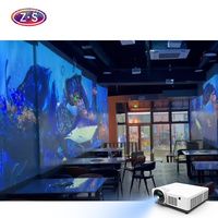 Projecteur de restaurant immersif d'usine Source Projecteur de cartographie de projection de haute qualité