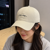 Casquette de baseball brodée en gros, couronne souple, large bord, grande taille pour hommes et femmes