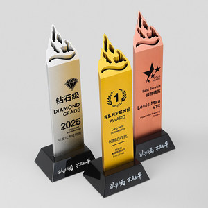 Trofeo in Alluminio Aeronautico Personalizzato per Premiazione Aziendale Annuale, Trasferimento Termico, Novità 2026, Eccezionale Riconoscimento Aziendale - Product Image 2