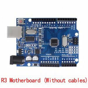 เข้ากันได้กับบอร์ดควบคุมโมดูลอาร์ดูโน่ เอ็มซียูรุ่นปรับปรุงของบอร์ดพัฒนาเอ็มซียู Atmega328P เมนบอร์ด UNO-R3 - Product Image 2